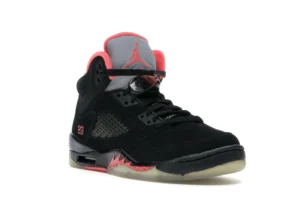 Jordan 5 Retro Black Alarming (GS) - photo 2- Jersey4u