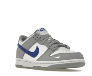 Nike Dunk Low Mini Swoosh Wolf Grey Game Royal (GS) - photo 2- Jersey4u