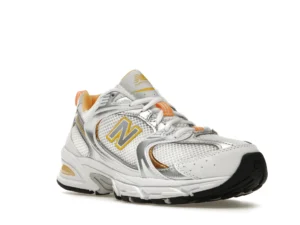 New Balance 530 White Vibrant Apricot Silver Metallic - photo 2- Jersey4u