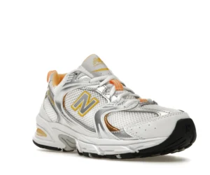 New Balance 530 White Vibrant Apricot Silver Metallic - photo 2- Jersey4u