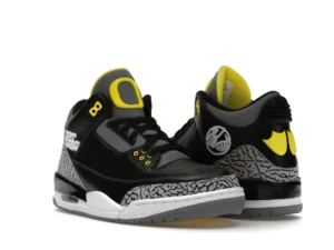 Jordan 3 Retro Oregon Ducks Pit Crew Black - photo 2- Jersey4u