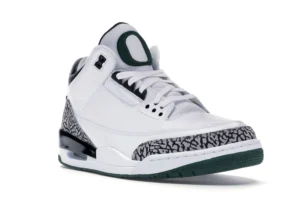 Jordan 3 Retro Oregon Ducks Pit Crew White - photo 2- Jersey4u