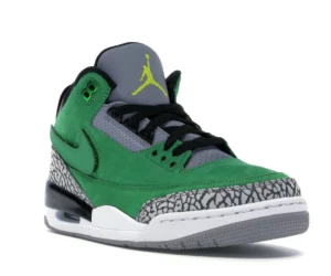 Jordan 3 Retro Tinker Oregon Ducks PE - photo 2- Jersey4u