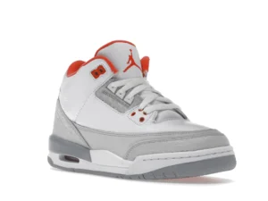 Jordan 3 Retro White Crimson Grey (GS) - photo 2- Jersey4u