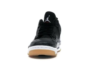 Jordan 4 Retro Laser Black Gum (GS) - photo 3- Jersey4u