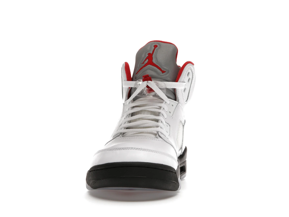 Jordan 5 Retro Fire Red Silver Tongue (2020) - photo 3- Jersey4u