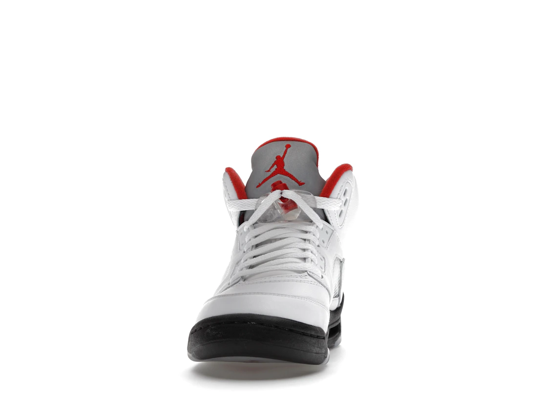 Jordan 5 Retro Fire Red Silver Tongue (2020) (GS) - photo 3- Jersey4u