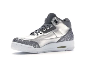 Jordan 3 Retro Premium Heiress Metallic Silver (GS) - photo 4- Jersey4u