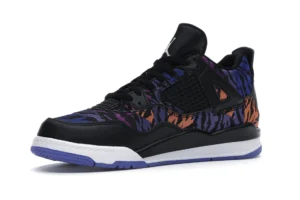 Jordan 4 Retro Black Rush Violet (PS) - photo 4- Jersey4u