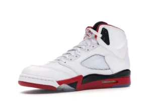 Jordan 5 Retro Fire Red Black Tongue (2013) - photo 4- Jersey4u