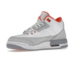 Jordan 3 Retro White Crimson Grey (GS) - photo 4- Jersey4u