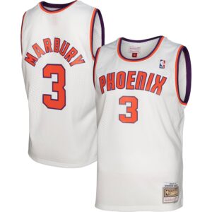 Stephon Marbury Phoenix Suns Mitchell & Ness 2002/03 Hardwood Classics Swingman Jersey - White photo 1 Jersey4u