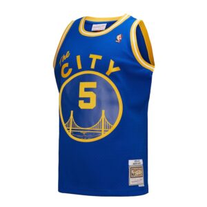Baron Davis Golden State Warriors Mitchell & Ness Hardwood Classics 2004/05 Swingman Jersey - Royal photo 2 Jersey4u