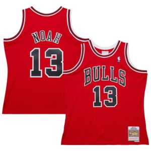 Joakim Noah Chicago Bulls Mitchell & Ness 2013/14 Hardwood Classics Swingman Jersey - Red photo 1 Jersey4u