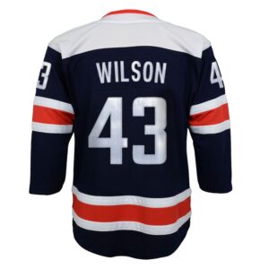 Tom Wilson Washington Capitals Youth 2020/21 Alternate Premier Player Jersey - Navy photo 3 Jersey4u