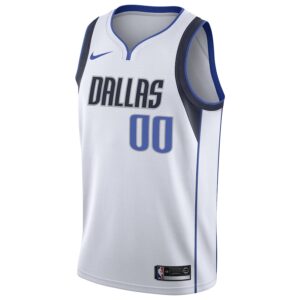 Dallas Mavericks Nike 2020/21 Swingman Custom Jersey - Association Edition - White photo 2 Jersey4u