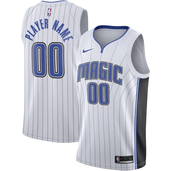Orlando Magic Nike 2020/21 Swingman Custom Jersey - Association Edition - White photo 1 Jersey4u
