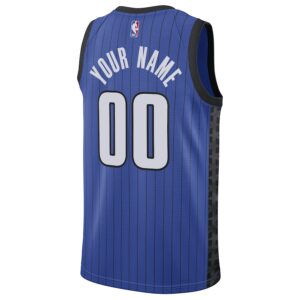 Orlando Magic Jordan Brand Unisex 2022/23 Swingman Custom Jersey - Statement Edition - Royal photo 3 Jersey4u