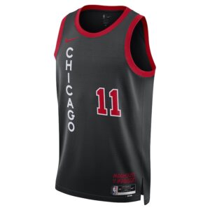 DeMar DeRozan Chicago Bulls Nike Unisex 2023/24 Swingman Jersey - Black - City Edition photo 2 Jersey4u