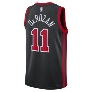 DeMar DeRozan Chicago Bulls Nike Unisex 2023/24 Swingman Jersey - Black - City Edition photo 3 Jersey4u