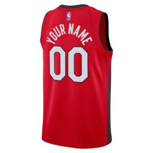 Miami Heat Nike Unisex 2024/25 Custom Swingman Jersey - City Edition - Red photo 3 Jersey4u