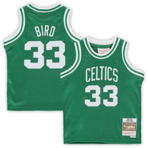 Larry Bird Boston Celtics Mitchell & Ness Infant 1985/86 Hardwood Classics Retired Player Jersey - Kelly Green photo 1 Jersey4u