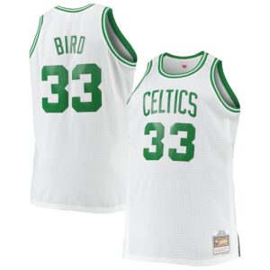 Larry Bird Boston Celtics Mitchell & Ness Big & Tall 1985/86 Hardwood Classics Swingman Jersey - White photo 1 Jersey4u