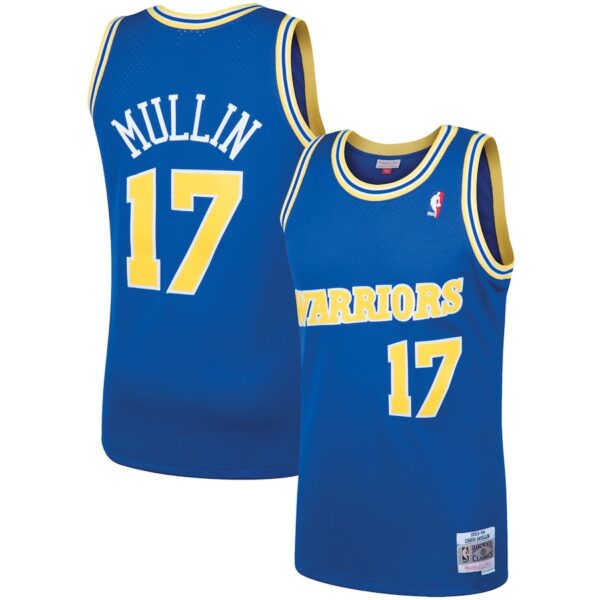 Chris Mullin Golden State Warriors Mitchell & Ness 1993/94 Hardwood Classics Swingman Jersey - Royal photo 1 Jersey4u