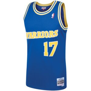 Chris Mullin Golden State Warriors Mitchell & Ness 1993/94 Hardwood Classics Swingman Jersey - Royal photo 2 Jersey4u