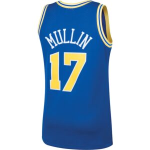 Chris Mullin Golden State Warriors Mitchell & Ness 1993/94 Hardwood Classics Swingman Jersey - Royal photo 3 Jersey4u