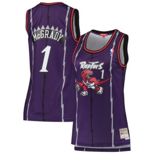 Tracy McGrady Toronto Raptors Mitchell & Ness Women's 1998/99 Hardwood Classics Swingman Jersey - Purple photo 1 Jersey4u