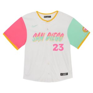 Fernando Tatis Jr. San Diego Padres Nike Infant City Connect Limited Player Jersey - White photo 2 Jersey4u