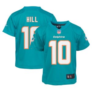 Tyreek Hill Miami Dolphins Nike Infant  Player Game Jersey - Aqua photo 1 Jersey4u
