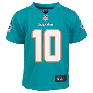 Tyreek Hill Miami Dolphins Nike Infant  Player Game Jersey - Aqua photo 2 Jersey4u