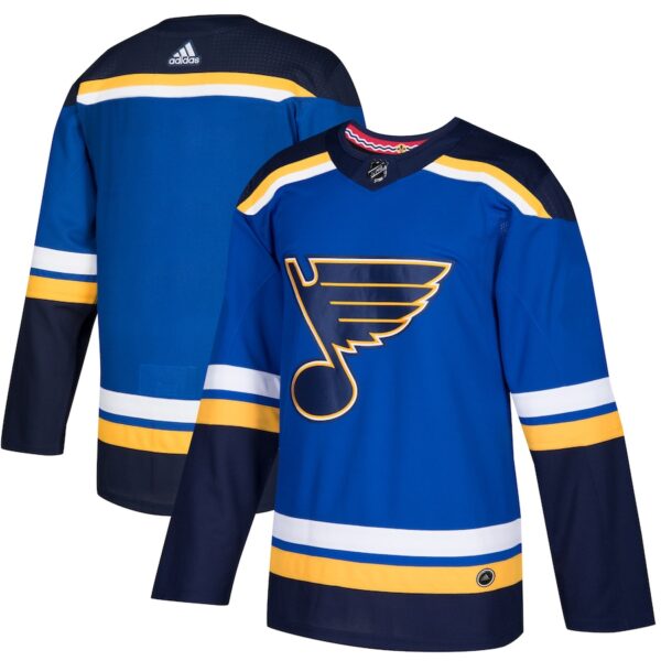St. Louis Blues adidas Home Authentic Blank Jersey - Blue photo 1 Jersey4u
