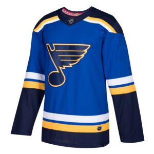 St. Louis Blues adidas Home Authentic Blank Jersey - Blue photo 2 Jersey4u