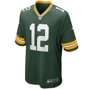 Aaron Rodgers Green Bay Packers Nike Game Player Jersey - Green photo 2 Jersey4u