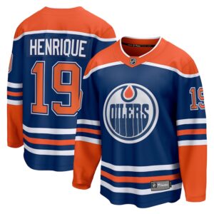 Adam Henrique Edmonton Oilers Jersey4u Home Breakaway Jersey - Royal photo 1 Jersey4u