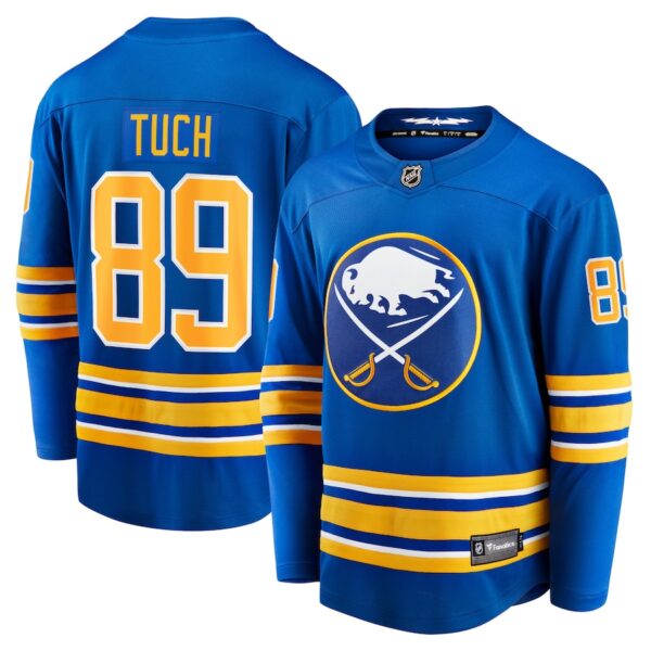 Alex Tuch Buffalo Sabres Jersey4u Home Breakaway Player Jersey - Royal photo 1 Jersey4u