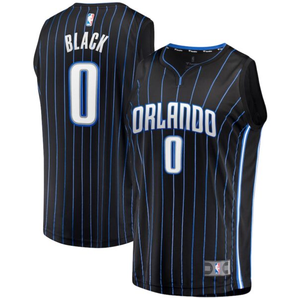 Anthony Black Orlando Magic Jersey4u  Fast Break Jersey4u Jersey - Icon Edition - Black photo 1 Jersey4u