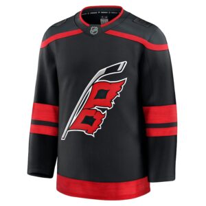 Carolina Hurricanes Jersey4u Home Premium Jersey - Black photo 2 Jersey4u
