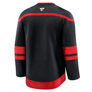 Carolina Hurricanes Jersey4u Home Premium Jersey - Black photo 3 Jersey4u