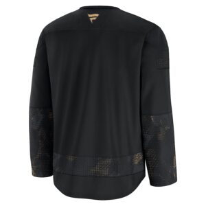 Chicago Blackhawks Jersey4u 2024 Military Appreciation Practice Jersey - Black photo 3 Jersey4u