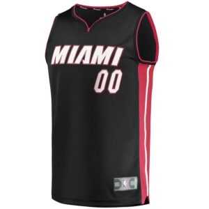 Miami Heat Jersey4u Fast Break Custom Jersey4u Jersey Black - Icon Edition photo 2 Jersey4u