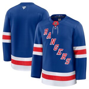 New York Rangers Jersey4u Home Premium Jersey - Blue photo 1 Jersey4u