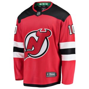 Daniel Sprong New Jersey Devils Jersey4u Home Breakaway Jersey - Red photo 2 Jersey4u