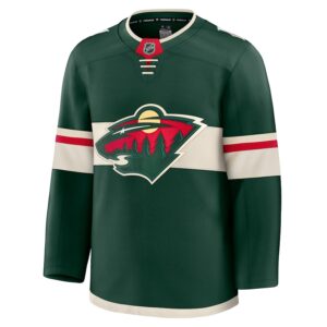 Minnesota Wild Jersey4u Home Premium Jersey - Green photo 2 Jersey4u