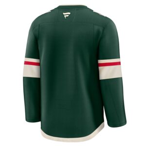 Minnesota Wild Jersey4u Home Premium Jersey - Green photo 3 Jersey4u
