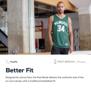 Milwaukee Bucks Jersey4u Fast Break Custom Jersey4u Jersey Hunter Green - Icon Edition photo 4 Jersey4u