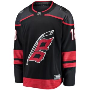 Jack Drury Carolina Hurricanes Jersey4u Home Premier Breakaway Player Jersey - Black photo 2 Jersey4u